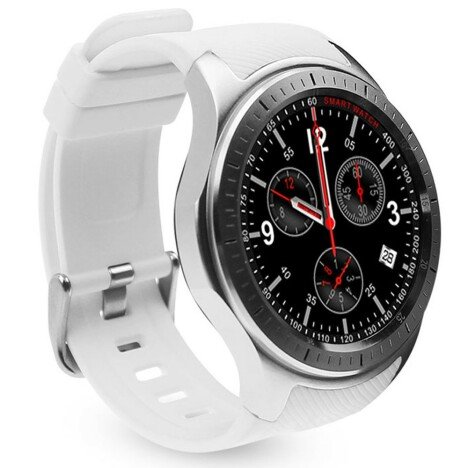 Smartwatch Telefon cu Android iUni DM368, AMOLED 1.39 inch, Wi-Fi, 3G, GPS, Bluetooth, Monitorizare